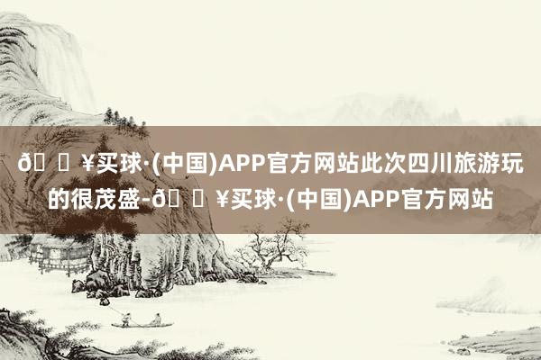 🔥买球·(中国)APP官方网站此次四川旅游玩的很茂盛-🔥买球·(中国)APP官方网站