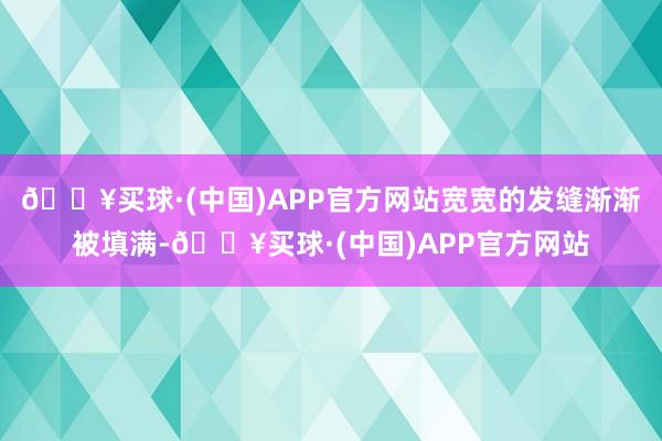 🔥买球·(中国)APP官方网站宽宽的发缝渐渐被填满-🔥买球·(中国)APP官方网站